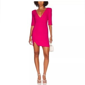 NWT LITA BY CIARA $248 MSRP MINI DRESS PINK YARROW SIZE S​